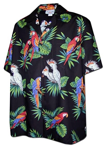 Parrots Hawaiian Shirt Pacific Legend